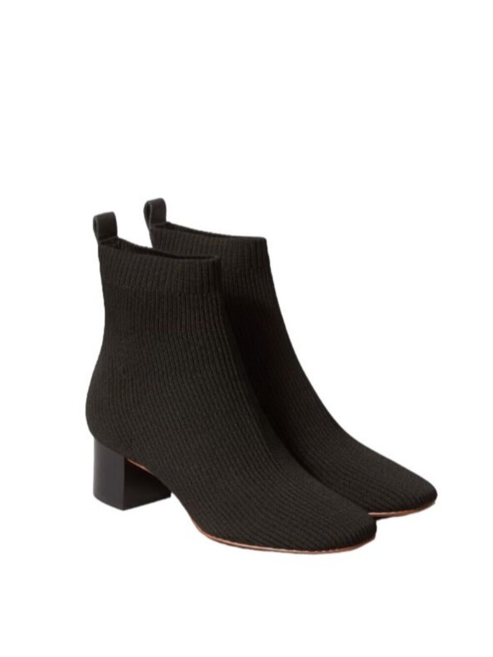 Everlane The Glove Boots in Black 7.5 New with Box Womens Knit Ankle Bootie
